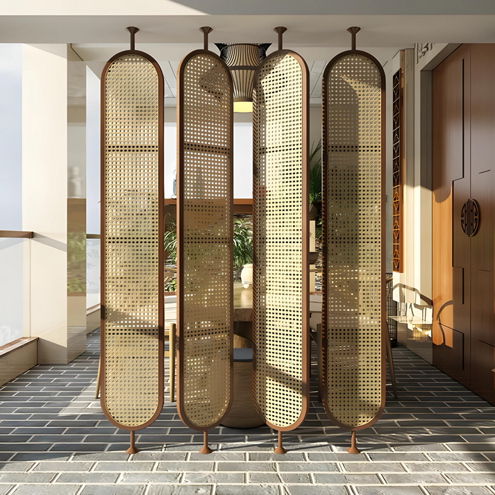 ALTO Rattan Privacy Screen | Room Divider