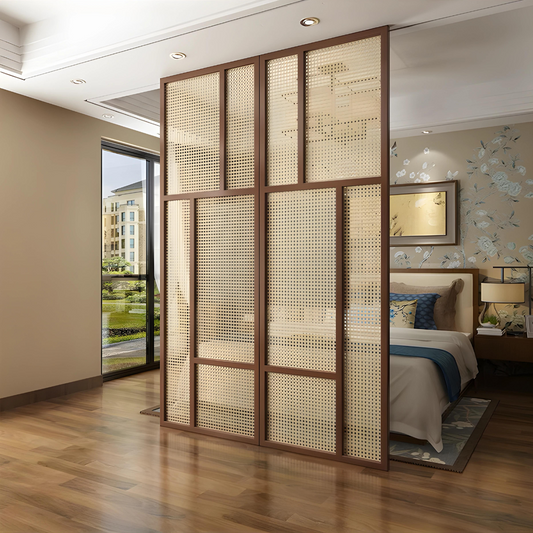 SIZA Rattan Privacy Screen | Room Divider