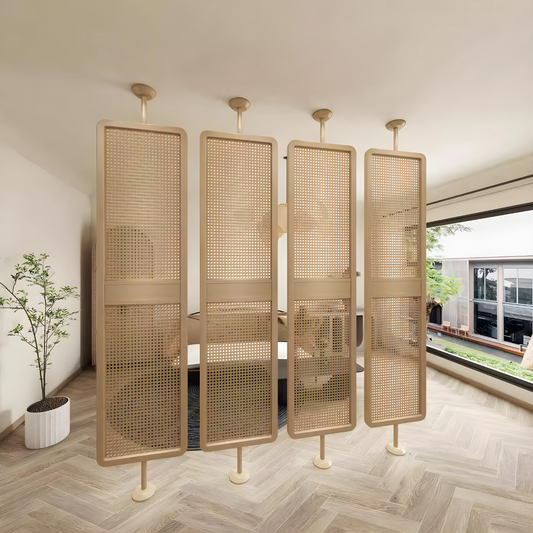 MIES Rattan Privacy Screen | Room Divider