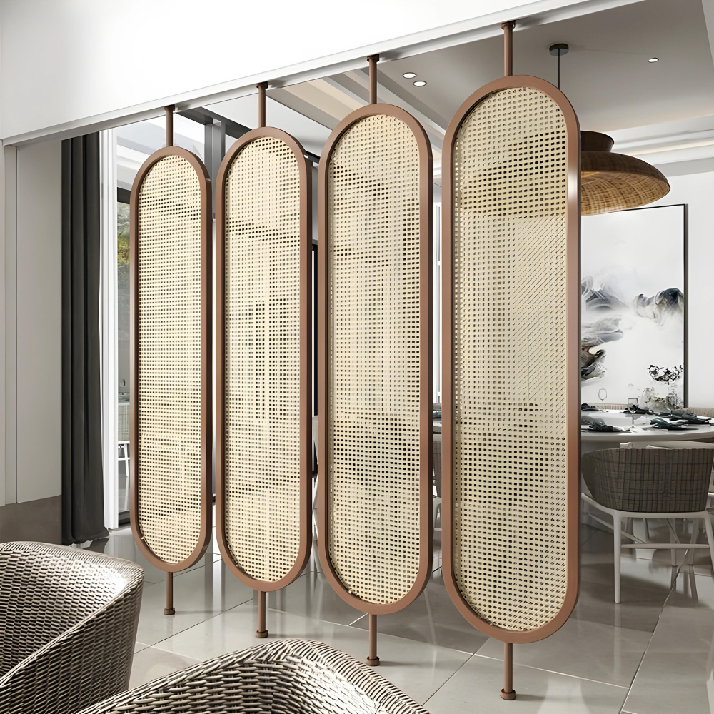 RAHL Rattan Privacy Screen | Room Divider