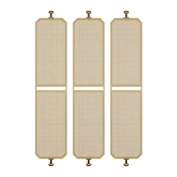 BERNARD Rattan Privacy Screen | Room Divider