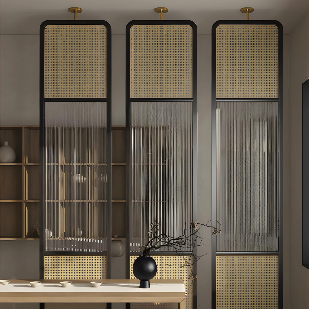TOLSA Rattan Privacy Screen | Room Divider