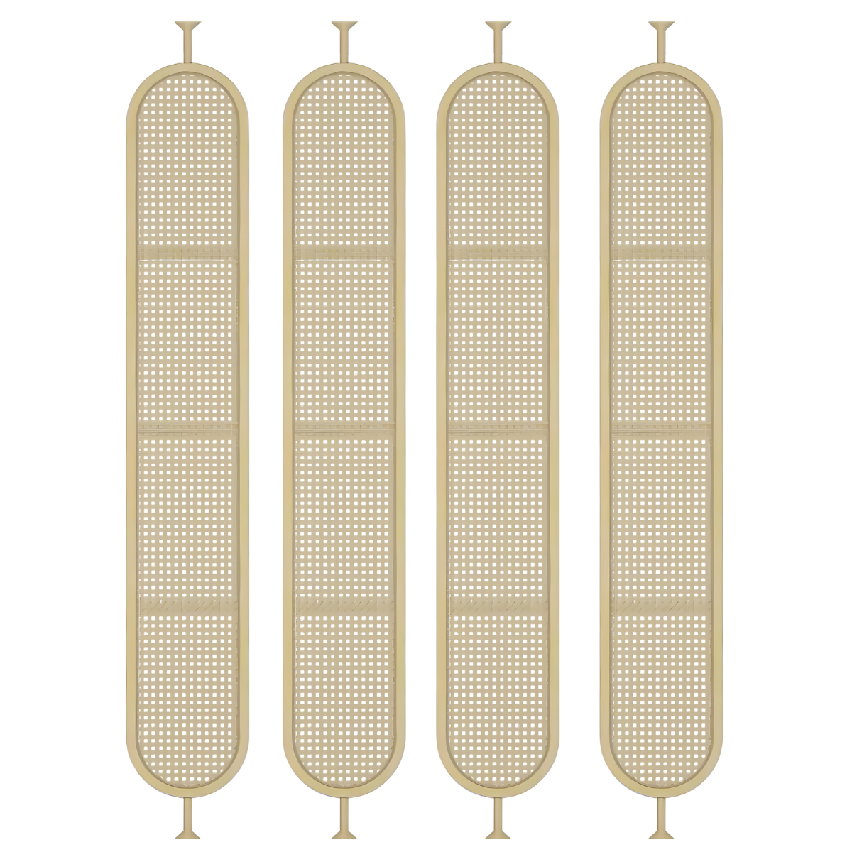 36 In Privacy Screen Rattan ALTO Rattan Privacy Screen | Room Divider